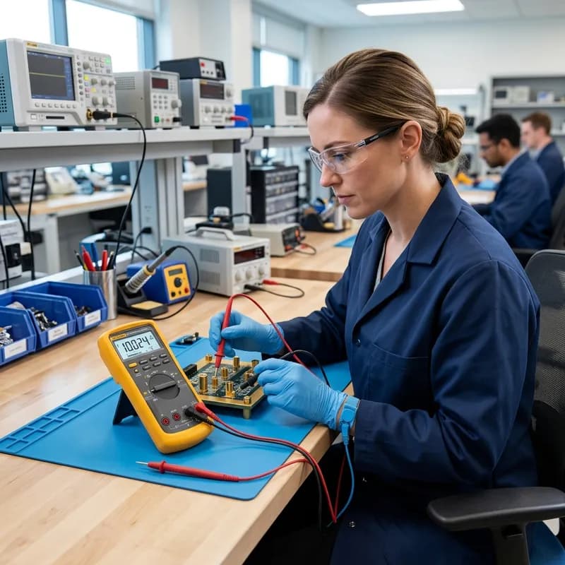 Inspection stage in the our calibration process