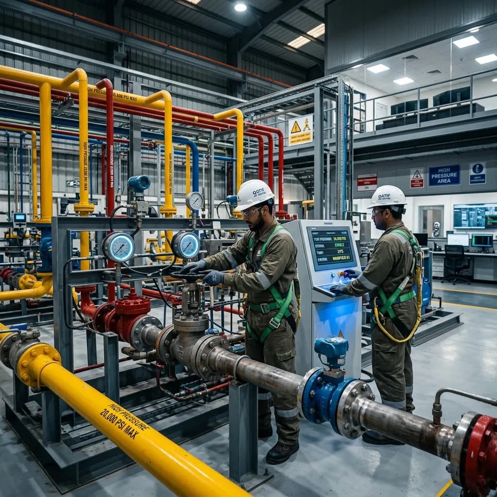 High Pressure Testing Companies in Jubail