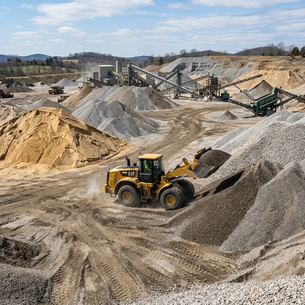 Aggregate Material Trading in Aziziyah