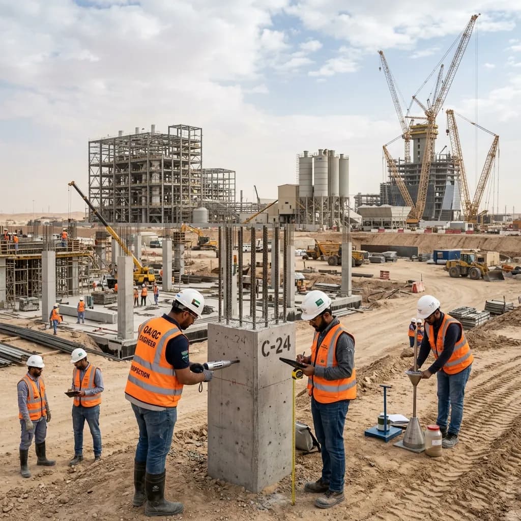 Civil Testing Services in Dammam, Saudi Arabia