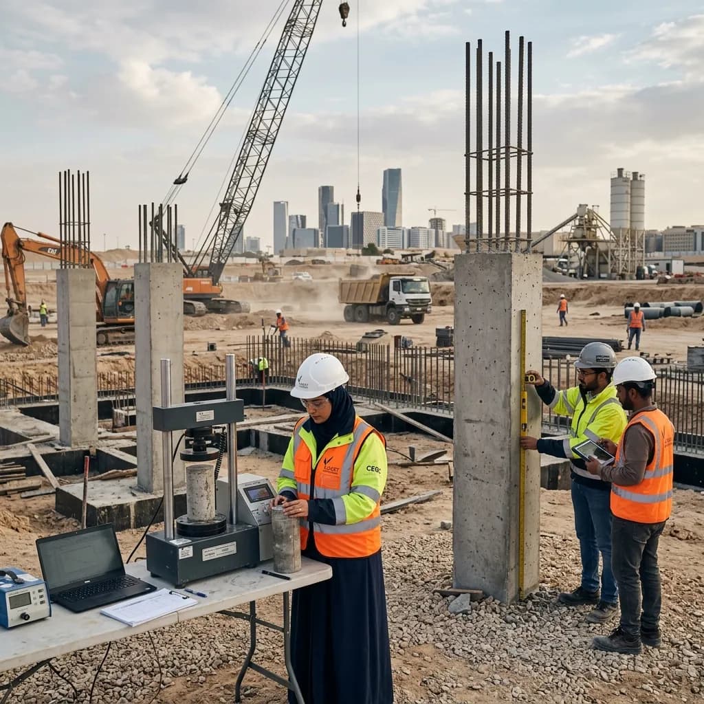 Civil Testing Services in Ash Sharqiyah, Saudi Arabia