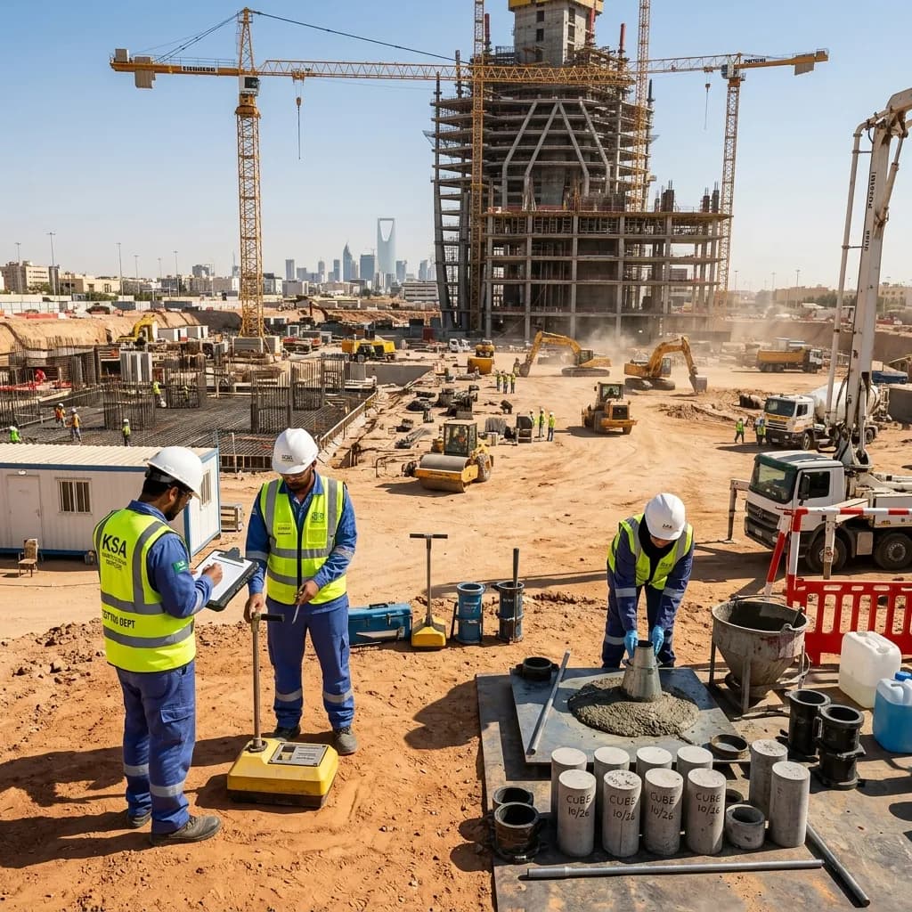 Civil Testing Services in Saihat, Saudi Arabia