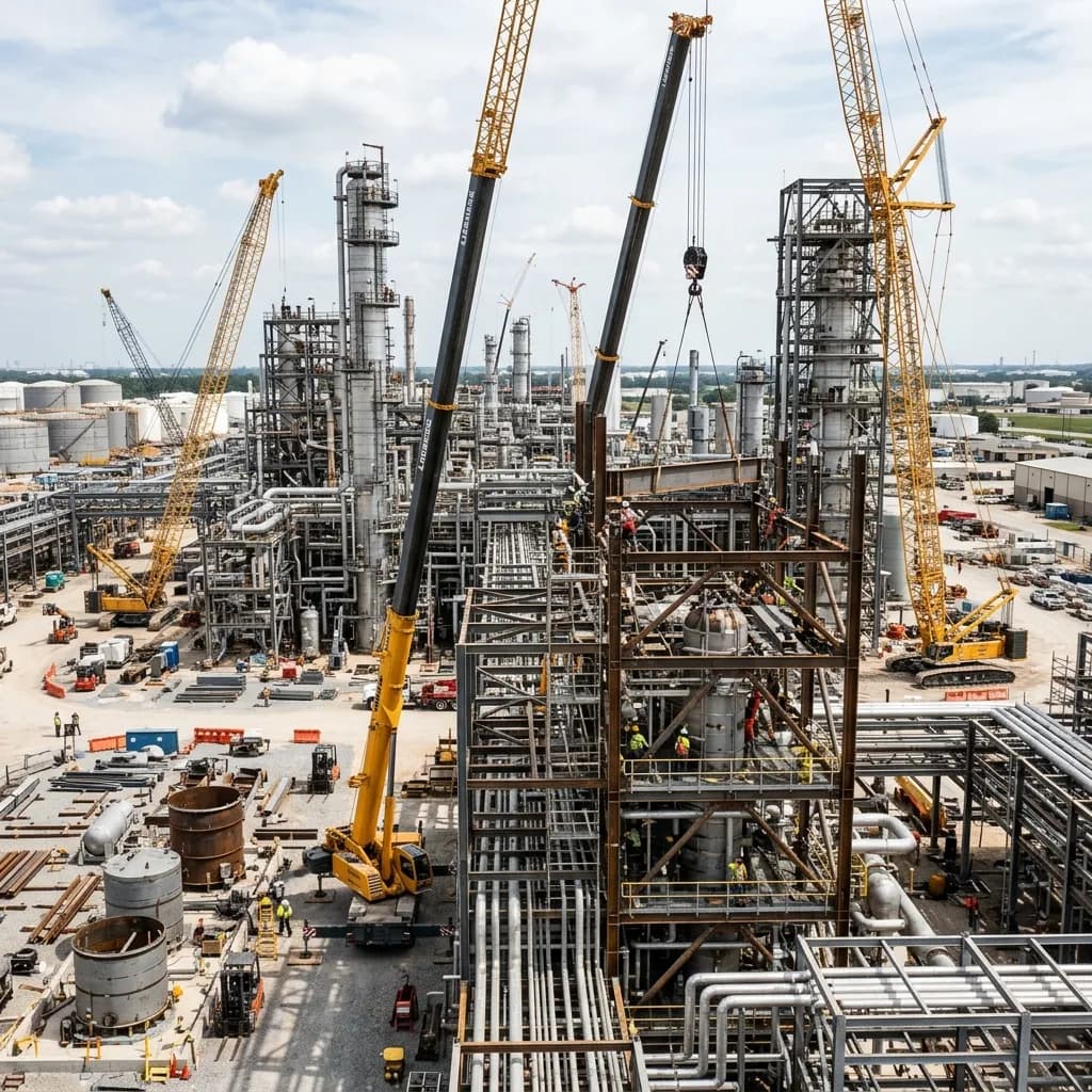 Comprehensive Services by Contracting Companies in Jubail Saudi Arabia