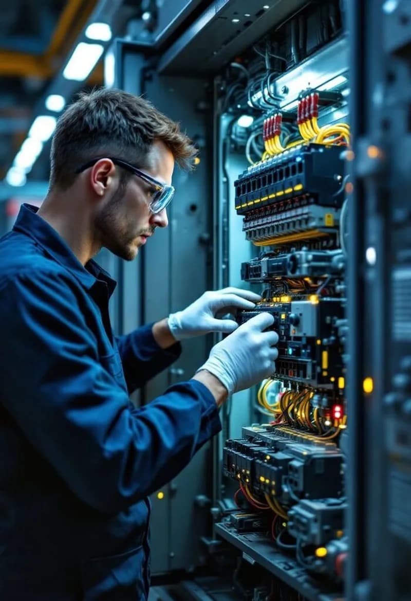 Electrical measuring instrument calibration service for voltage and current meters