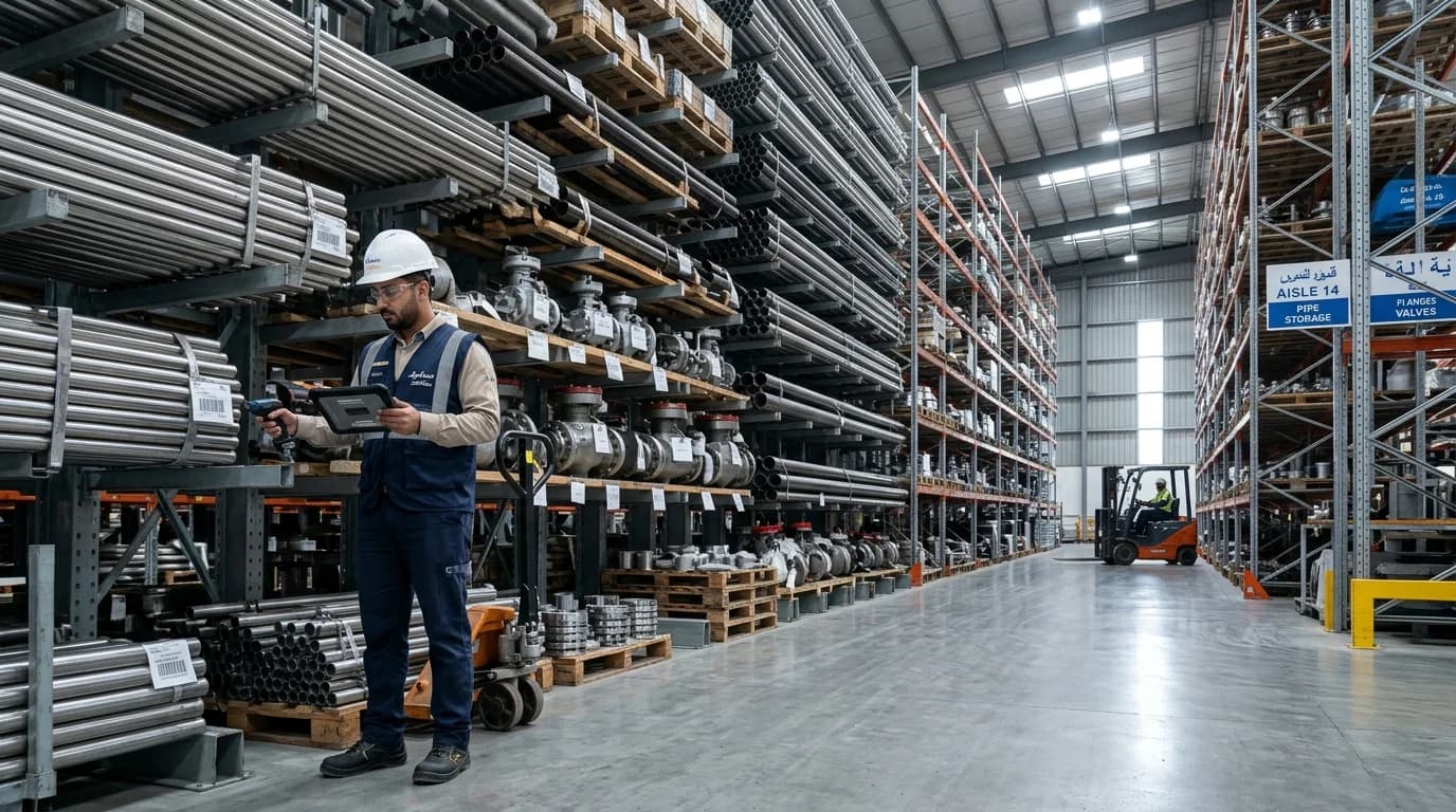 Industrial Material Trading in Tarout - Pipes, valves, flanges, and mechanical components