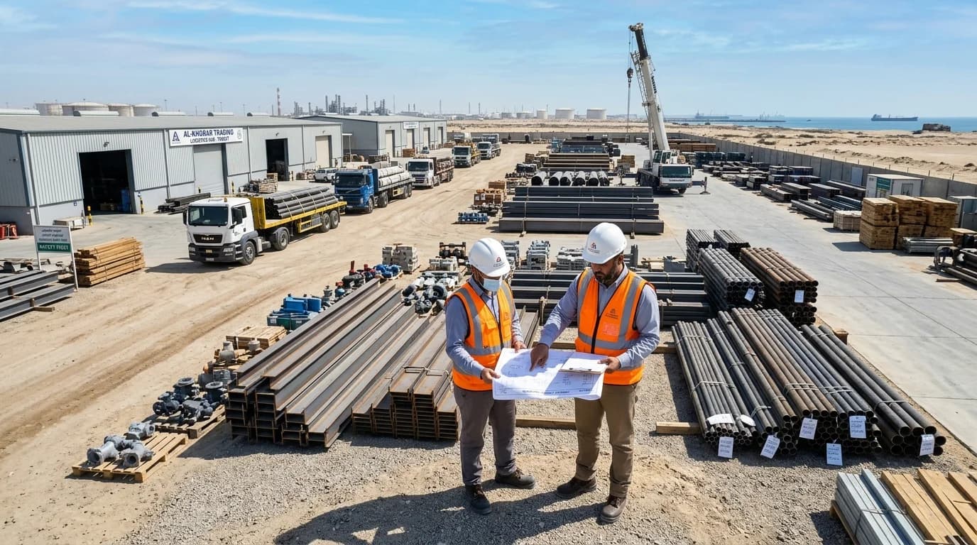 Material Trading Services in Tarout, Saudi Arabia - Industrial and construction supplies procurement