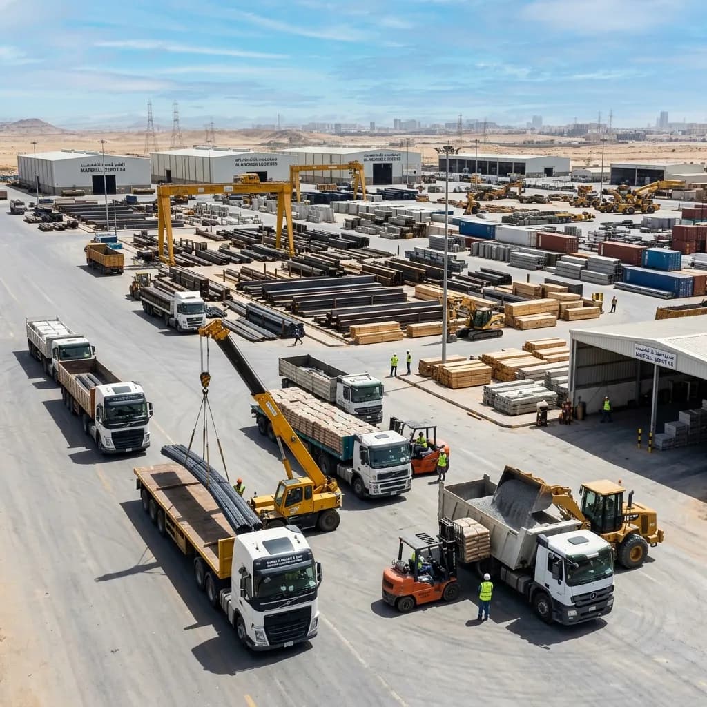 Material Trading Services in Aziziyah, Saudi Arabia